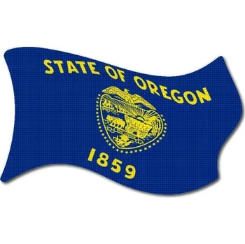 Pelisport Vlajka Oregon vlající tištěná