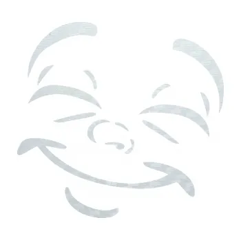 Samolepící dekorace SAMOLEPKA Obličej 004 levá šťastný (51 - 3D karbon bílý) NA AUTO, NÁLEPKA, FÓLIE, POLEP, TUNING, VLASTNÍ TEXT, TISK, AUTOSAMOLEPKY.cz, POLEPY, OBRÁZEK, LOGO, SAMOLEPKY