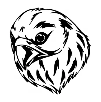 Samolepicí dekorace na vozidlo Predators 045 levá (01 - černá) SAMOLEPKA NA AUTO, NÁLEPKA, FÓLIE, POLEP, TUNING, VLASTNÍ TEXT, TISK, AUTOSAMOLEPKY.cz, POLEPY, OBRÁZEK, LOGO, 3D STICKERS