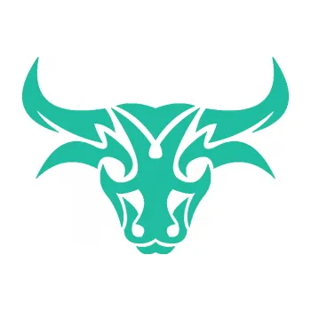 Samolepící dekorace Býk zvěrokruh 003 (25 - tyrkysová) SAMOLEPKA NA AUTO, NÁLEPKA, FÓLIE, POLEP, TUNING, VLASTNÍ TEXT, TISK, AUTOSAMOLEPKY.cz, POLEPY, OBRÁZEK, LOGO, 3D STICKERS