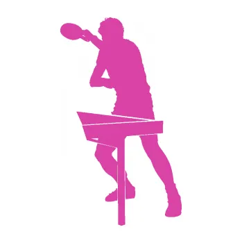 Polep vozidla SAMOLEPKA Ping pong 003 levá (16 - růžová) NA AUTO, NÁLEPKA, FÓLIE, POLEP, TUNING, VLASTNÍ TEXT, TISK, AUTOSAMOLEPKY.cz, POLEPY, OBRÁZEK, LOGO, SAMOLEPKY