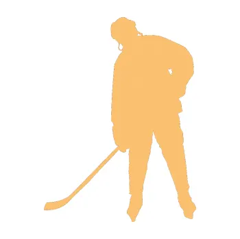 Samolepicí dekorace na vozidlo Hokejista 024 levá (08 - béžová) SAMOLEPKA NA AUTO, NÁLEPKA, FÓLIE, POLEP, TUNING, VLASTNÍ TEXT, TISK, AUTOSAMOLEPKY.cz, POLEPY, OBRÁZEK, LOGO, 3D STICKERS