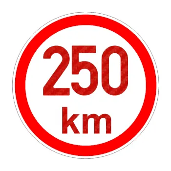 samolepka Maximální rychlost 250km - nejvyšší konstrukční rychlost (53 - 3D karbon červený) SAMOLEPKA NA AUTO, NÁLEPKA, FÓLIE, POLEP, TUNING, VLASTNÍ TEXT, TISK, AUTOSAMOLEPKY.cz, POLEPY, OBRÁZEK, LOGO, 3D STICKERS