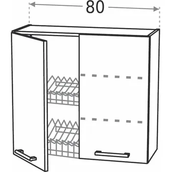 Kuchyňská skříňka Kuchyňská skříňka DUO WS8
