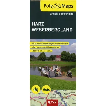 FolyMaps Harz Weserbergland 1:250 000