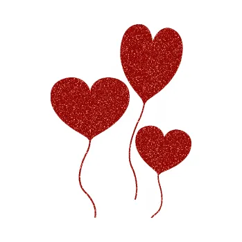 Samolepící dekorace SAMOLEPKA Balónky srdíčka (86 - Ultra Metalic červená) NA AUTO, NÁLEPKA, FÓLIE, POLEP, TUNING, VLASTNÍ TEXT, TISK, AUTOSAMOLEPKY.cz, POLEPY, OBRÁZEK, LOGO, SAMOLEPKY