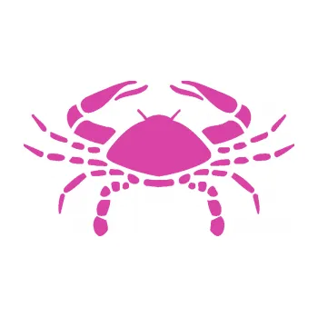 Samolepící dekorace SAMOLEPKA Rak 004 (16 - růžová) NA AUTO, NÁLEPKA, FÓLIE, POLEP, TUNING, VLASTNÍ TEXT, TISK, AUTOSAMOLEPKY.cz, POLEPY, OBRÁZEK, LOGO, SAMOLEPKY