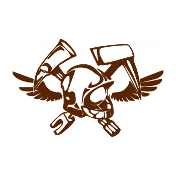 Samolepící dekorace SAMOLEPKA Hasič 011 pravá helma (15 - hnědá) NA AUTO, NÁLEPKA, FÓLIE, POLEP, TUNING, VLASTNÍ TEXT, TISK, AUTOSAMOLEPKY.cz, POLEPY, OBRÁZEK, LOGO, SAMOLEPKY