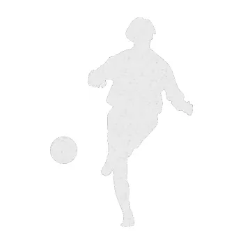 Samolepicí dekorace na vozidlo Fotbalista 002 levá (84 - Ultra Metalic bílá) SAMOLEPKA NA AUTO, NÁLEPKA, FÓLIE, POLEP, TUNING, VLASTNÍ TEXT, TISK, AUTOSAMOLEPKY.cz, POLEPY, OBRÁZEK, LOGO, 3D STICKERS