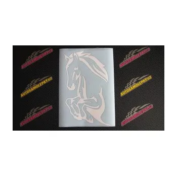 Samolepící dekorace SAMOLEPKA Kůň 031 pravá skok (19 - modrá dynamic) NA AUTO, NÁLEPKA, FÓLIE, POLEP, TUNING, VLASTNÍ TEXT, TISK, AUTOSAMOLEPKY.cz, POLEPY, OBRÁZEK, LOGO, SAMOLEPKY