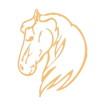 Samolepící dekorace SAMOLEPKA Kůň 026 levá (08 - béžová) NA AUTO, NÁLEPKA, FÓLIE, POLEP, TUNING, VLASTNÍ TEXT, TISK, AUTOSAMOLEPKY.cz, POLEPY, OBRÁZEK, LOGO, SAMOLEPKY