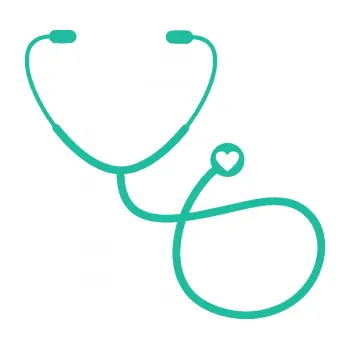 Samolepící dekorace Fonendoskop 001 levá (25 - tyrkysová) SAMOLEPKA NA AUTO, NÁLEPKA, FÓLIE, POLEP, TUNING, VLASTNÍ TEXT, TISK, AUTOSAMOLEPKY.cz, POLEPY, OBRÁZEK, LOGO, 3D STICKERS