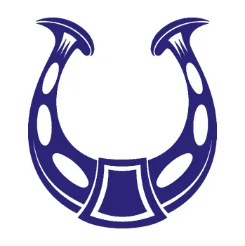 Samolepící dekorace SAMOLEPKA Koňská podkova 001 (22 - střední modrá) NA AUTO, NÁLEPKA, FÓLIE, POLEP, TUNING, VLASTNÍ TEXT, TISK, AUTOSAMOLEPKY.cz, POLEPY, OBRÁZEK, LOGO, SAMOLEPKY