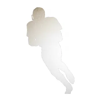 Polep vozidla Americký fotbal 004 levá (82 - odrazková reflexní bílá) SAMOLEPKA NA AUTO, NÁLEPKA, FÓLIE, POLEP, TUNING, VLASTNÍ TEXT, TISK, AUTOSAMOLEPKY.cz, POLEPY, OBRÁZEK, LOGO, 3D STICKERS