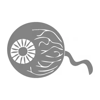 Samolepící dekorace SAMOLEPKA Halloween 020 pravá vydloublé oko (17 - šedá) NA AUTO, NÁLEPKA, FÓLIE, POLEP, TUNING, VLASTNÍ TEXT, TISK, AUTOSAMOLEPKY.cz, POLEPY, OBRÁZEK, LOGO, SAMOLEPKY