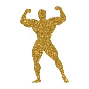 Polep vozidla Kulturista 014 levá (92 - Ultra Metalic zlatá) SAMOLEPKA NA AUTO, NÁLEPKA, FÓLIE, POLEP, TUNING, VLASTNÍ TEXT, TISK, AUTOSAMOLEPKY.cz, POLEPY, OBRÁZEK, LOGO, 3D STICKERS