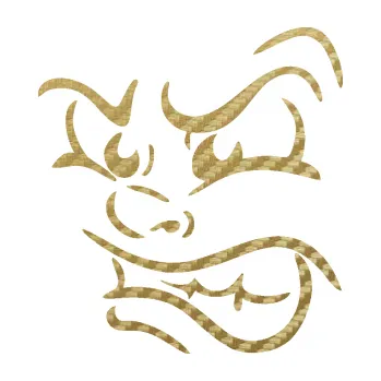 Samolepící dekorace SAMOLEPKA Obličej 001 levá naštvaný (59 - 3D karbon zlatý) NA AUTO, NÁLEPKA, FÓLIE, POLEP, TUNING, VLASTNÍ TEXT, TISK, AUTOSAMOLEPKY.cz, POLEPY, OBRÁZEK, LOGO, SAMOLEPKY