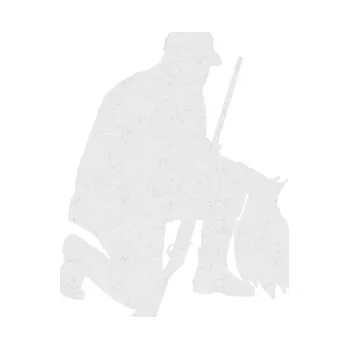 Polep vozidla SAMOLEPKA Myslivec 003 pravá honitba (84 - Ultra Metalic bílá) NA AUTO, NÁLEPKA, FÓLIE, POLEP, TUNING, VLASTNÍ TEXT, TISK, AUTOSAMOLEPKY.cz, POLEPY, OBRÁZEK, LOGO, SAMOLEPKY