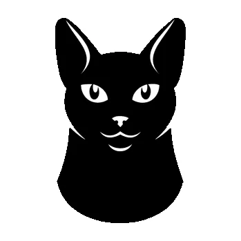 Samolepící dekorace SAMOLEPKA Kočka 005 levá (01 - černá) NA AUTO, NÁLEPKA, FÓLIE, POLEP, TUNING, VLASTNÍ TEXT, TISK, AUTOSAMOLEPKY.cz, POLEPY, OBRÁZEK, LOGO, SAMOLEPKY