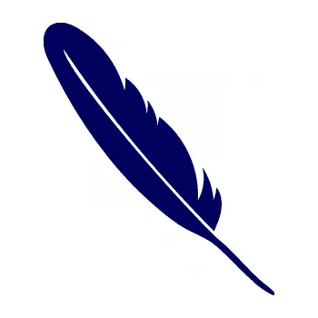 Samolepící dekorace Peříčko 005 levá (23 - tmavě modrá) SAMOLEPKA NA AUTO, NÁLEPKA, FÓLIE, POLEP, TUNING, VLASTNÍ TEXT, TISK, AUTOSAMOLEPKY.cz, POLEPY, OBRÁZEK, LOGO, 3D STICKERS