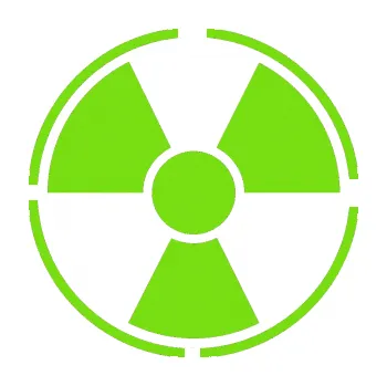 samolepka Radioactive 003 (04 - zelená kawasaki) SAMOLEPKA NA AUTO, NÁLEPKA, FÓLIE, POLEP, TUNING, VLASTNÍ TEXT, TISK, AUTOSAMOLEPKY.cz, POLEPY, OBRÁZEK, LOGO, 3D STICKERS