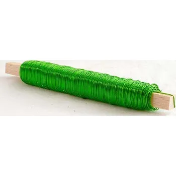 Vázací drát Vázací drátek - 0,5 mm, 0,1 kg, lak. jablkový