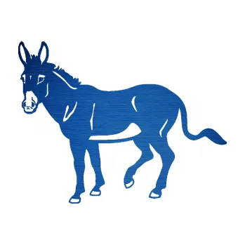 Samolepící dekorace SAMOLEPKA Osel 003 levá (65 - škrábaný kov modrý) NA AUTO, NÁLEPKA, FÓLIE, POLEP, TUNING, VLASTNÍ TEXT, TISK, AUTOSAMOLEPKY.cz, POLEPY, OBRÁZEK, LOGO, SAMOLEPKY