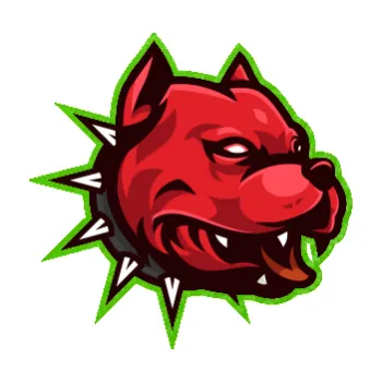 samolepka Barevný pes 004 s konturou pravá (58 - 3D karbon zelený kawasaki) SAMOLEPKA NA AUTO, NÁLEPKA, FÓLIE, POLEP, TUNING, VLASTNÍ TEXT, TISK, AUTOSAMOLEPKY.cz, POLEPY, OBRÁZEK, LOGO, 3D STICKERS