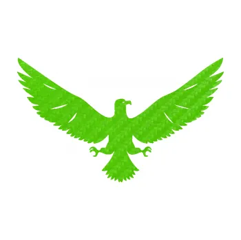 Samolepící dekorace SAMOLEPKA Orlice 004 pravá (58 - 3D karbon zelený kawasaki) NA AUTO, NÁLEPKA, FÓLIE, POLEP, TUNING, VLASTNÍ TEXT, TISK, AUTOSAMOLEPKY.cz, POLEPY, OBRÁZEK, LOGO, SAMOLEPKY