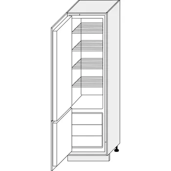 Kuchyňská skříňka Kuchyňská skříňka Titanium D14/DL/60/207 spotřebičová