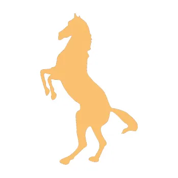 Samolepící dekorace Kůň 013 levá na zadních (08 - béžová) SAMOLEPKA NA AUTO, NÁLEPKA, FÓLIE, POLEP, TUNING, VLASTNÍ TEXT, TISK, AUTOSAMOLEPKY.cz, POLEPY, OBRÁZEK, LOGO, 3D STICKERS