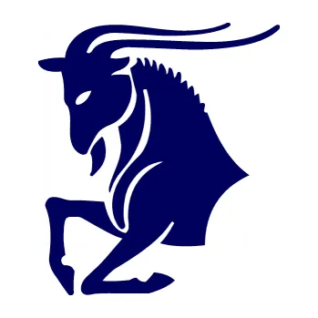 Samolepící dekorace SAMOLEPKA Kozoroh 006 levá (23 - tmavě modrá) NA AUTO, NÁLEPKA, FÓLIE, POLEP, TUNING, VLASTNÍ TEXT, TISK, AUTOSAMOLEPKY.cz, POLEPY, OBRÁZEK, LOGO, SAMOLEPKY