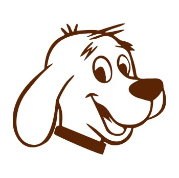 Polep vozidla Pes 051 pravá (15 - hnědá) SAMOLEPKA NA AUTO, NÁLEPKA, FÓLIE, POLEP, TUNING, VLASTNÍ TEXT, TISK, AUTOSAMOLEPKY.cz, POLEPY, OBRÁZEK, LOGO, 3D STICKERS