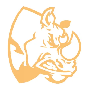 Samolepící dekorace SAMOLEPKA Nosorožec 001 pravá (08 - béžová) NA AUTO, NÁLEPKA, FÓLIE, POLEP, TUNING, VLASTNÍ TEXT, TISK, AUTOSAMOLEPKY.cz, POLEPY, OBRÁZEK, LOGO, SAMOLEPKY