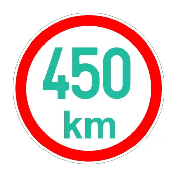 samolepka Maximální rychlost 450km - nejvyšší konstrukční rychlost (25 - tyrkysová) SAMOLEPKA NA AUTO, NÁLEPKA, FÓLIE, POLEP, TUNING, VLASTNÍ TEXT, TISK, AUTOSAMOLEPKY.cz, POLEPY, OBRÁZEK, LOGO, 3D STICKERS