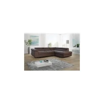 Sedací souprava FALCO Sedací souprava Lido pravá hnědá