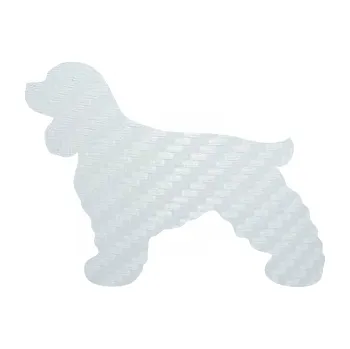 Polep vozidla SAMOLEPKA Pes 109 levá Kokršpaněl (51 - 3D karbon bílý) NA AUTO, NÁLEPKA, FÓLIE, POLEP, TUNING, VLASTNÍ TEXT, TISK, AUTOSAMOLEPKY.cz, POLEPY, OBRÁZEK, LOGO, SAMOLEPKY