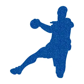 Samolepicí dekorace na vozidlo Házená 003 pravá hráč (88 - Ultra Metalic modrá) SAMOLEPKA NA AUTO, NÁLEPKA, FÓLIE, POLEP, TUNING, VLASTNÍ TEXT, TISK, AUTOSAMOLEPKY.cz, POLEPY, OBRÁZEK, LOGO, 3D STICKERS