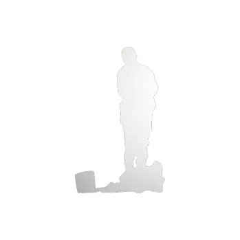 Polep vozidla SAMOLEPKA Rybář 002 levá (82 - odrazková reflexní bílá) NA AUTO, NÁLEPKA, FÓLIE, POLEP, TUNING, VLASTNÍ TEXT, TISK, AUTOSAMOLEPKY.cz, POLEPY, OBRÁZEK, LOGO, SAMOLEPKY