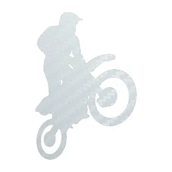 Samolepící dekorace SAMOLEPKA Motorka 035 pravá motokros (51 - 3D karbon bílý) NA AUTO, NÁLEPKA, FÓLIE, POLEP, TUNING, VLASTNÍ TEXT, TISK, AUTOSAMOLEPKY.cz, POLEPY, OBRÁZEK, LOGO, SAMOLEPKY