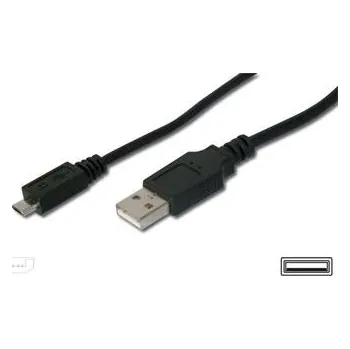 Počítačové příslušenství PremiumCord Kabel micro USB 2.0, A-B 20cm, černá
