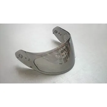 Helma na motorku Plexi SCORPION EXO ELLIP-TEC MAXVISION 3D zrcadlové stříbrné