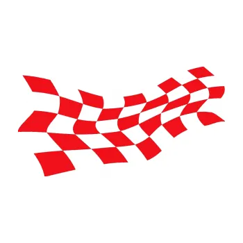 Polep vozidla SAMOLEPKA Šachovnice 017 (10 - červená) NA AUTO, NÁLEPKA, FÓLIE, POLEP, TUNING, VLASTNÍ TEXT, TISK, AUTOSAMOLEPKY.cz, POLEPY, OBRÁZEK, LOGO, SAMOLEPKY