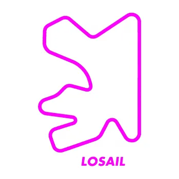 Samolepící dekorace Okruh Losail (72 - Fluorescentní růžová) SAMOLEPKA NA AUTO, NÁLEPKA, FÓLIE, POLEP, TUNING, VLASTNÍ TEXT, TISK, AUTOSAMOLEPKY.cz, POLEPY, OBRÁZEK, LOGO, 3D STICKERS