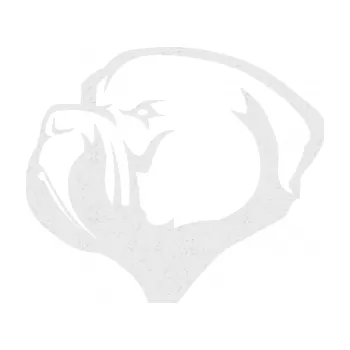 Polep vozidla SAMOLEPKA Pes 116 levá pitbull (84 - Ultra Metalic bílá) NA AUTO, NÁLEPKA, FÓLIE, POLEP, TUNING, VLASTNÍ TEXT, TISK, AUTOSAMOLEPKY.cz, POLEPY, OBRÁZEK, LOGO, SAMOLEPKY