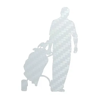 Polep vozidla SAMOLEPKA Golfista 009 pravá (51 - 3D karbon bílý) NA AUTO, NÁLEPKA, FÓLIE, POLEP, TUNING, VLASTNÍ TEXT, TISK, AUTOSAMOLEPKY.cz, POLEPY, OBRÁZEK, LOGO, SAMOLEPKY