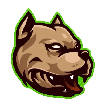 samolepka Barevný pes 002 pravá s konturou (58 - 3D karbon zelený kawasaki) SAMOLEPKA NA AUTO, NÁLEPKA, FÓLIE, POLEP, TUNING, VLASTNÍ TEXT, TISK, AUTOSAMOLEPKY.cz, POLEPY, OBRÁZEK, LOGO, 3D STICKERS