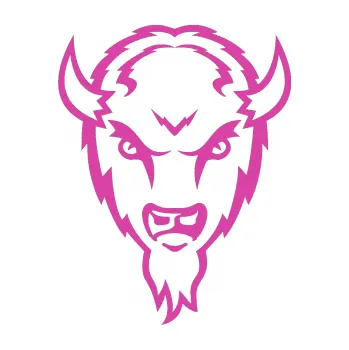 Samolepící dekorace Buvol (16 - růžová) SAMOLEPKA NA AUTO, NÁLEPKA, FÓLIE, POLEP, TUNING, VLASTNÍ TEXT, TISK, AUTOSAMOLEPKY.cz, POLEPY, OBRÁZEK, LOGO, 3D STICKERS