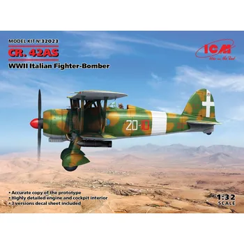 Plastikový model 1:32 Fiat CR.42AS Italian Fighter-Bomber
