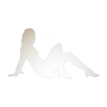 Polep vozidla SAMOLEPKA Erotická žena 028 pravá (82 - odrazková reflexní bílá) NA AUTO, NÁLEPKA, FÓLIE, POLEP, TUNING, VLASTNÍ TEXT, TISK, AUTOSAMOLEPKY.cz, POLEPY, OBRÁZEK, LOGO, SAMOLEPKY